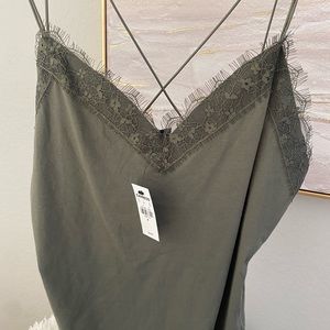 Spaghetti green tank